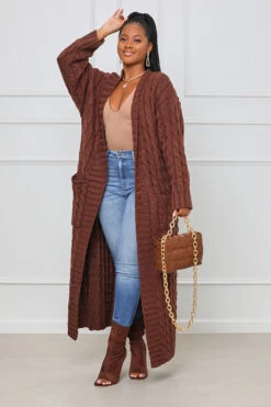 In My Feelings Longline Cardigan (Brown) 8 In My Feelings Longline Cardigan (Brown) -Lilly's Kloset IMG 2103 5a93a408 eb7c 42cf 93a6 0aa465ad61f3