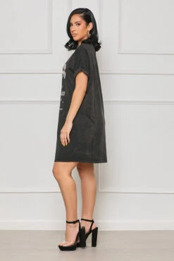 Howdy Darlin' Graphic Shirt Dress (Black)- FINAL SALE -Lilly's Kloset IMG 5221