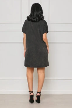 Howdy Darlin' Graphic Shirt Dress (Black)- FINAL SALE -Lilly's Kloset IMG 5225