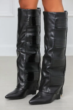 Victoria Knee High Boot- FINAL SALE