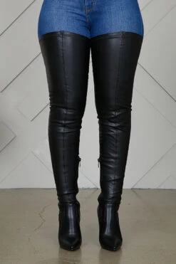Mindful Extreme Thigh High Stretch Boots- FINAL SALE -Lilly's Kloset LK 191015 1325