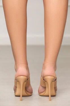 Stella Square Toe Mule (Tan) -Lilly's Kloset lilly3 15 2317574