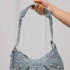 Bellatrix Denim Shoulder Purse (Denim)