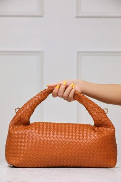 Trudie Woven Purse (Tan)