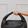 Trudie Woven Purse (Black)