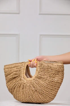 Tara Straw Purse (Natural)