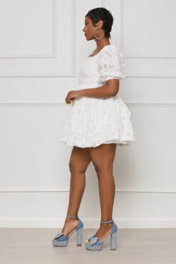 Picnic Ready Baby Doll Dress (White)- FINAL SALE -Lilly's Kloset lilly3 22 2322222