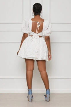 Picnic Ready Baby Doll Dress (White)- FINAL SALE -Lilly's Kloset lilly3 22 2322228