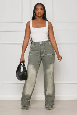 On A Mission Distressed Cargo (Stone Wash)- FINAL SALE 13 On A Mission Distressed Cargo (Stone Wash)- FINAL SALE -Lilly's Kloset lilly4 11 234243