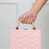 Othilia Trunk Purse (Rose)