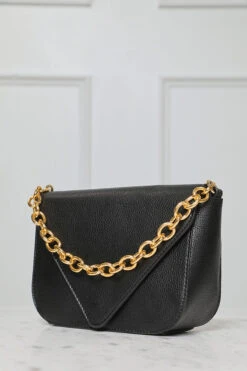 Rosamund Chain Purse (Black)- FINAL SALE