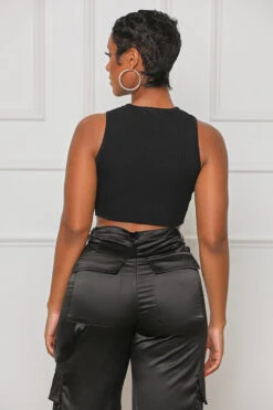 Contour Ribbed Crop Top (Black) 11 Contour Ribbed Crop Top (Black) -Lilly's Kloset lilly5 10 2319858