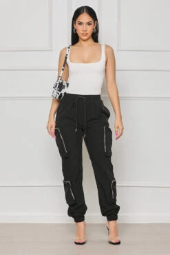 The Multitasker Cargo Joggers (Black)- FINAL SALE 13 The Multitasker Cargo Joggers (Black)- FINAL SALE -Lilly's Kloset lilly5 10 2319939