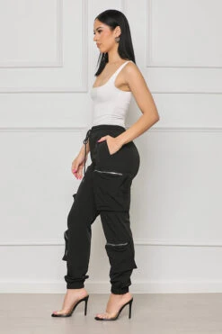 The Multitasker Cargo Joggers (Black)- FINAL SALE 9 The Multitasker Cargo Joggers (Black)- FINAL SALE -Lilly's Kloset lilly5 10 2319952
