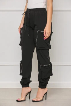 The Multitasker Cargo Joggers (Black)- FINAL SALE 10 The Multitasker Cargo Joggers (Black)- FINAL SALE -Lilly's Kloset lilly5 10 2319963