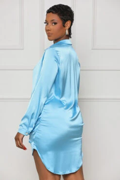 Our Season Shirt Dress (Blue) 11 Our Season Shirt Dress (Blue) -Lilly's Kloset lilly5 16 2323532