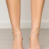 Fergie Strappy Heel (Nude)