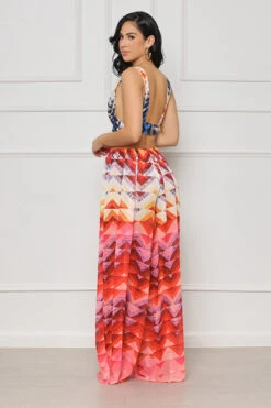 Spare Me Cut-Out Jumpsuit (Red Multi)- FINAL SALE -Lilly's Kloset lilly5 2 2313266