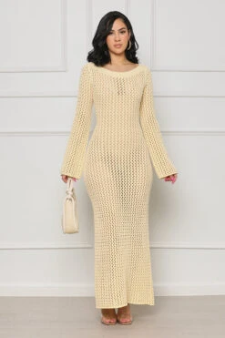 Showing Curves Crochet Cover-Up (Cream)- FINAL SALE -Lilly's Kloset lilly5 2 2313394