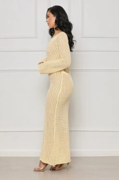 Showing Curves Crochet Cover-Up (Cream)- FINAL SALE -Lilly's Kloset lilly5 2 2313420