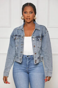 As You Know Denim Jacket- FINAL SALE