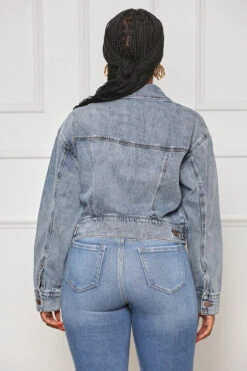 As You Know Denim Jacket- FINAL SALE 9 As You Know Denim Jacket- FINAL SALE -Lilly's Kloset lilly5 2 2313482