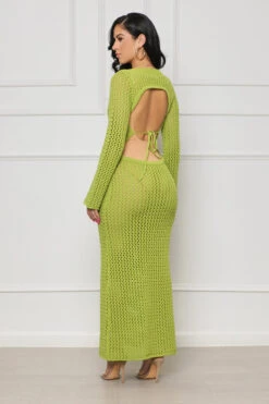 Showing Curves Crochet Cover-Up (Green)- FINAL SALE -Lilly's Kloset lilly5 2 2313560