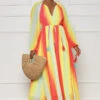 Sweet Sunsets Maxi Dress (Yellow Multi)- FINAL SALE