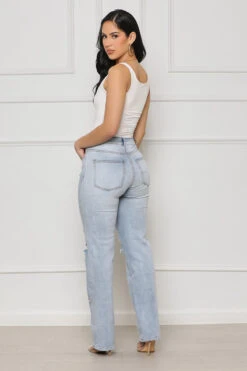 Shine Bright Embellished Denim Jeans- FINAL SALE -Lilly's Kloset lilly5 4 2316836