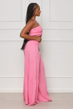 Favorite Moment Halter Top Pants Set (Pink) 9 Favorite Moment Halter Top Pants Set (Pink) -Lilly's Kloset lilly6 13 2335476