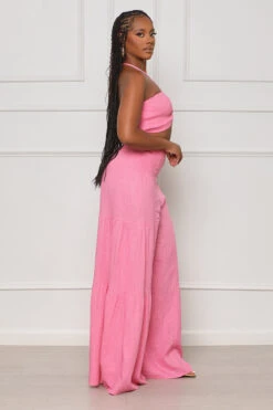 Favorite Moment Halter Top Pants Set (Pink) 10 Favorite Moment Halter Top Pants Set (Pink) -Lilly's Kloset lilly6 13 2335478