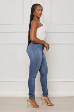 Always There Ruffle Bodysuit (White)- FINAL SALE -Lilly's Kloset lilly6 13 2336868