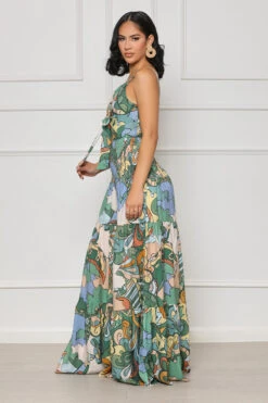 Sun Charm Wide Leg Jumpsuit (Blue Multi) 7 Sun Charm Wide Leg Jumpsuit (Blue Multi) -Lilly's Kloset lilly6 20 2339095