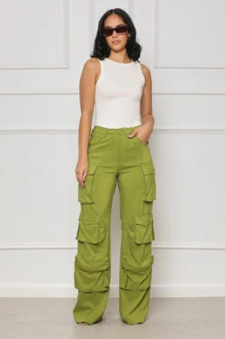 Meet For Drinks Cargo Pants (Green)