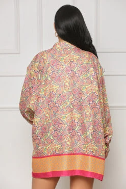 New Obsession Paisley Shorts Set (Orange Multi) 11 New Obsession Paisley Shorts Set (Orange Multi) -Lilly's Kloset lilly7 11 2148138