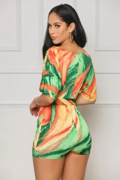 All To Myself Marble Romper (Green Multi) 10 All To Myself Marble Romper (Green Multi) -Lilly's Kloset lilly7 11 2148362