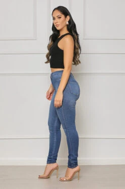 Easy Upgrade Ribbed Crop Top (Black) -Lilly's Kloset lilly7 11 2148634