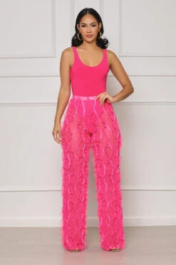 Euphoric Views Mesh Pants Set (Pink)