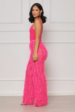Euphoric Views Mesh Pants Set (Pink) -Lilly's Kloset lilly7 18 2350097