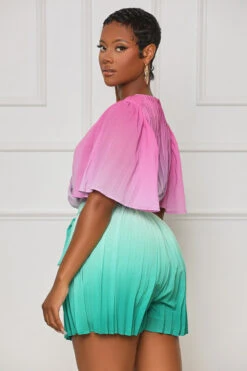 Summer Days Ombre Romper (Purple Multi) -Lilly's Kloset lilly7 18 2350930