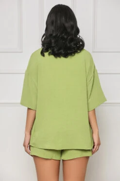 Hampton Weekend Short Set (Green) -Lilly's Kloset lilly7 5 2346063