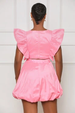 Perfect Picnics Babydoll Dress (Pink) -Lilly's Kloset lilly7 5 2346584