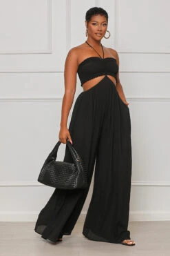 Keep It Going Wide Leg Halter Jumpsuit (Black) 7 Keep It Going Wide Leg Halter Jumpsuit (Black) -Lilly's Kloset lilly8 2 2353252