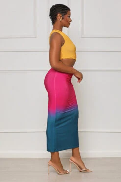 Glowing Nights Cut Out Midi Dress (Yellow Multi) 5 Glowing Nights Cut Out Midi Dress (Yellow Multi) -Lilly's Kloset lilly8 2 2353969