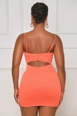 Closet Staple Sweetheart Mini Dress (Orange) -Lilly's Kloset lilly8 2 2355495