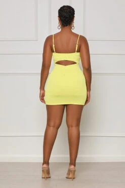 Closet Staple Sweetheart Mini Dress (Yellow) -Lilly's Kloset lilly8 2 2355539