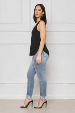 Classic Fit Tank Top (Black)- FINAL SALE -Lilly's Kloset lillys1 12 226941