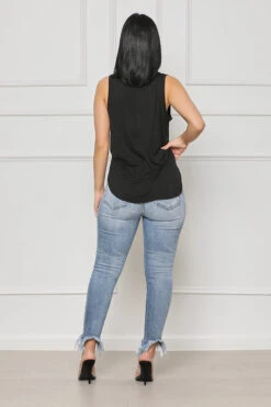 Classic Fit Tank Top (Black)- FINAL SALE -Lilly's Kloset lillys1 12 226945