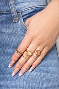 5 Ring Abstract Set