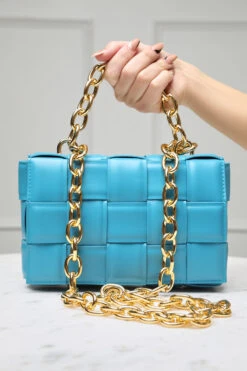 Ines Shoulder Bag (Ocean)- FINAL SALE